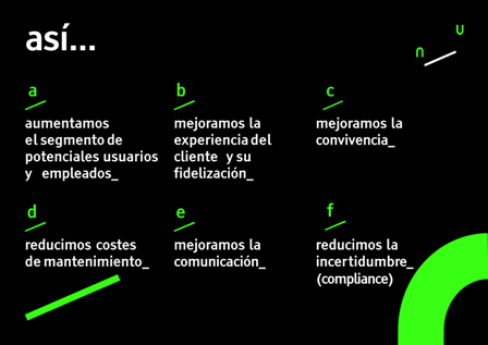 Ventajas de nuestro trabajo