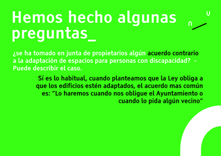 Foto con el texto "hacemos algunas preguntas" y texto que se comenta a continuación