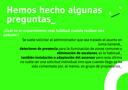 Foto con el texto "hacemos algunas preguntas" y texto que se comenta a continuación