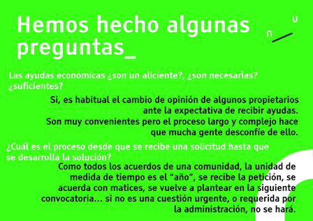 Foto con el texto "hacemos algunas preguntas" y texto que se comenta a continuación