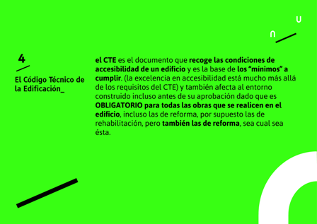 Datos del Código Técnico de la Edificación
